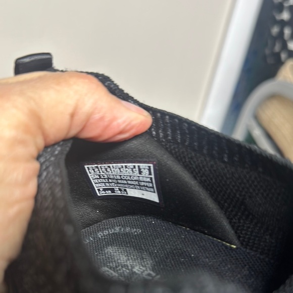 Skechers Black Athletic Slip-On Shoes with Breathable Mesh Air Cooled - Picture 9 of 14